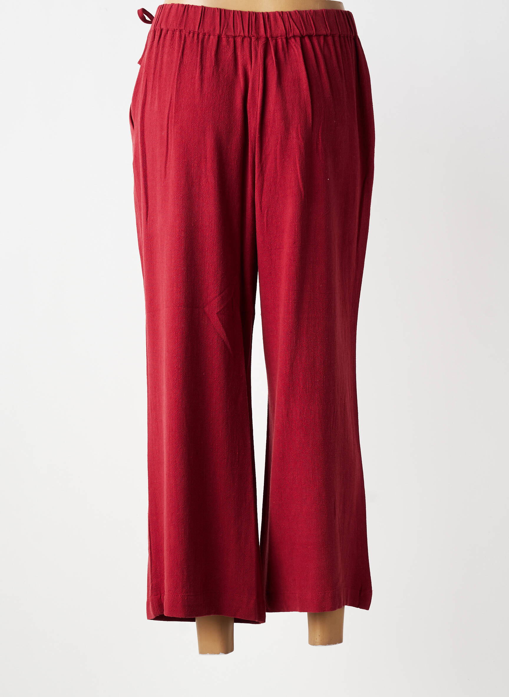 Pantalon 7/8 talie elastică mărime normală roșu TIFFOSI femeie