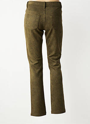Pantalon slim elasticitate mărime normală verde S.QUISE femeie