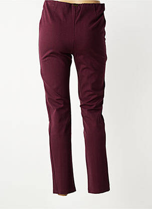 Pantalon slim talie elastică mărime normală roșu GRIFFON femeie