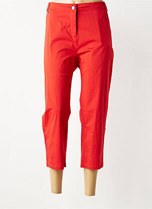 Pantalon 7/8 talie elastică mărime normală roșu AGATHE & LOUISE femeie