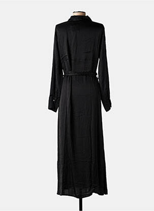 Rochie lungă mâneci lungi mâneci lungi negru DANIELE FIESOLI femeie