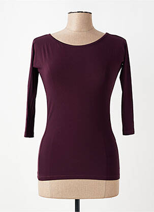 Tricou mâneci 3/4 mâneci 3/4 violet OTTOD'AME femeie