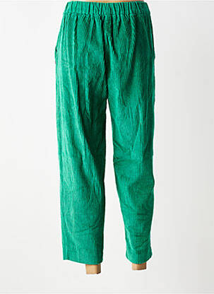 Pantalon 7/8 elasticitate mărime normală verde OTTOD'AME femeie