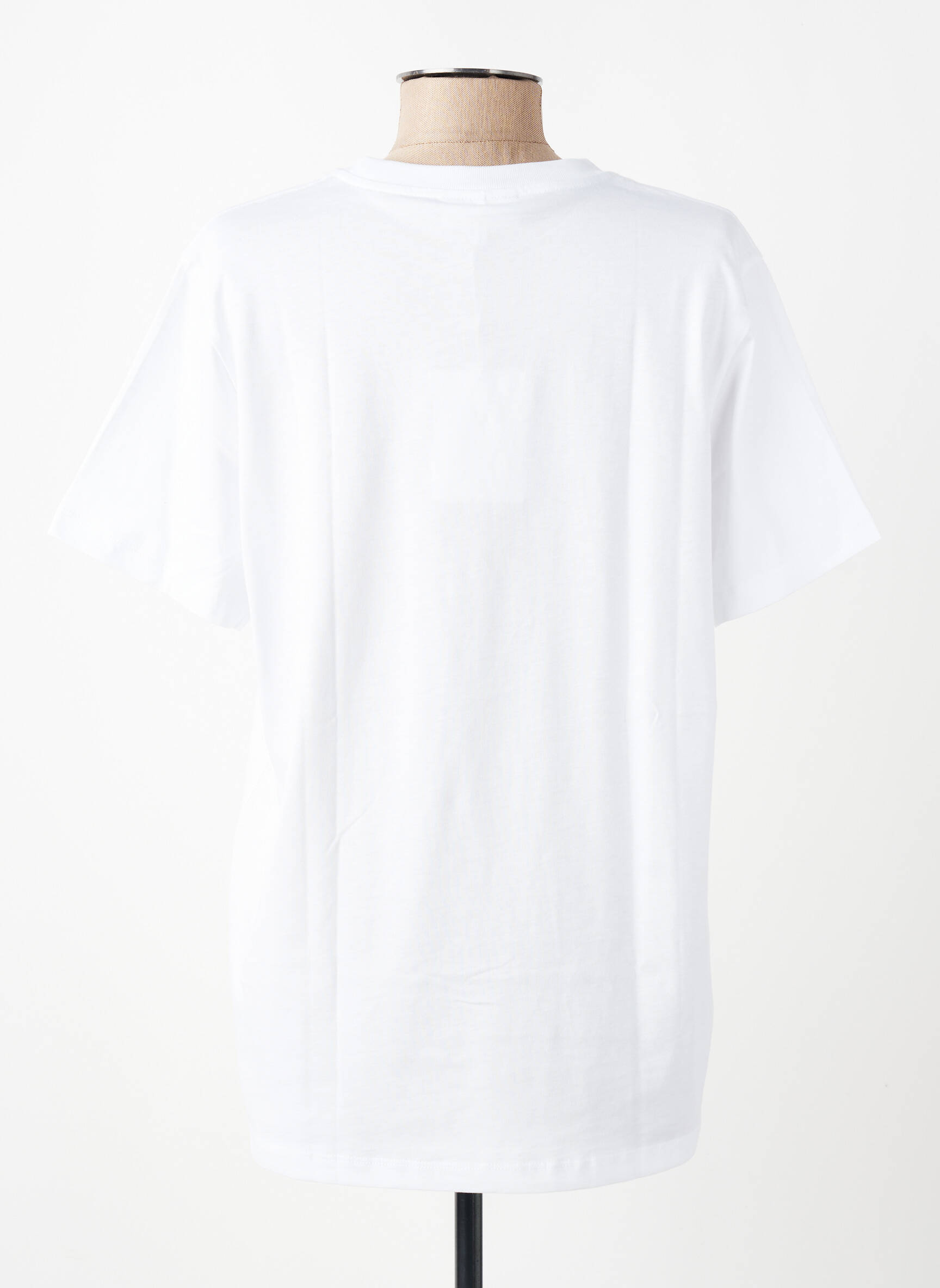 Tricou imprimeu fantezie mâneci scurte alb GANNI femeie