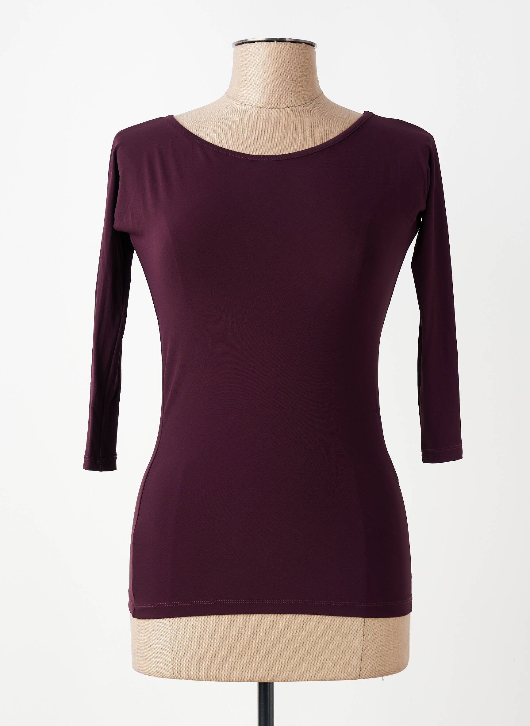 Tricou mâneci 3/4 mâneci 3/4 violet OTTOD'AME femeie
