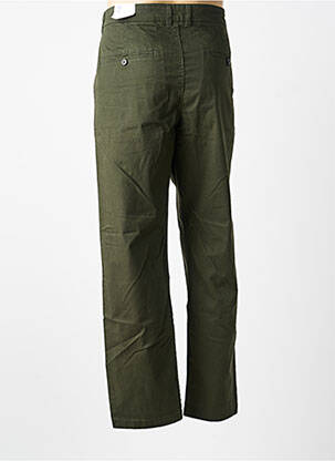 Pantalon chino țesătură poplin mărime normală verde KNOWLEDGE COTTON APPAREL bărbat