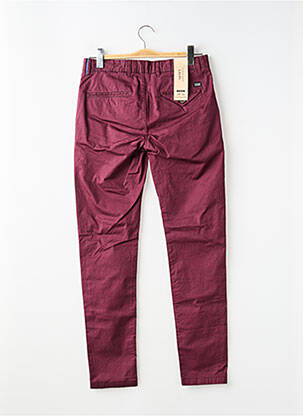 Pantalon chino țesătură poplin mărime normală violet SCOTCH & SODA bărbat