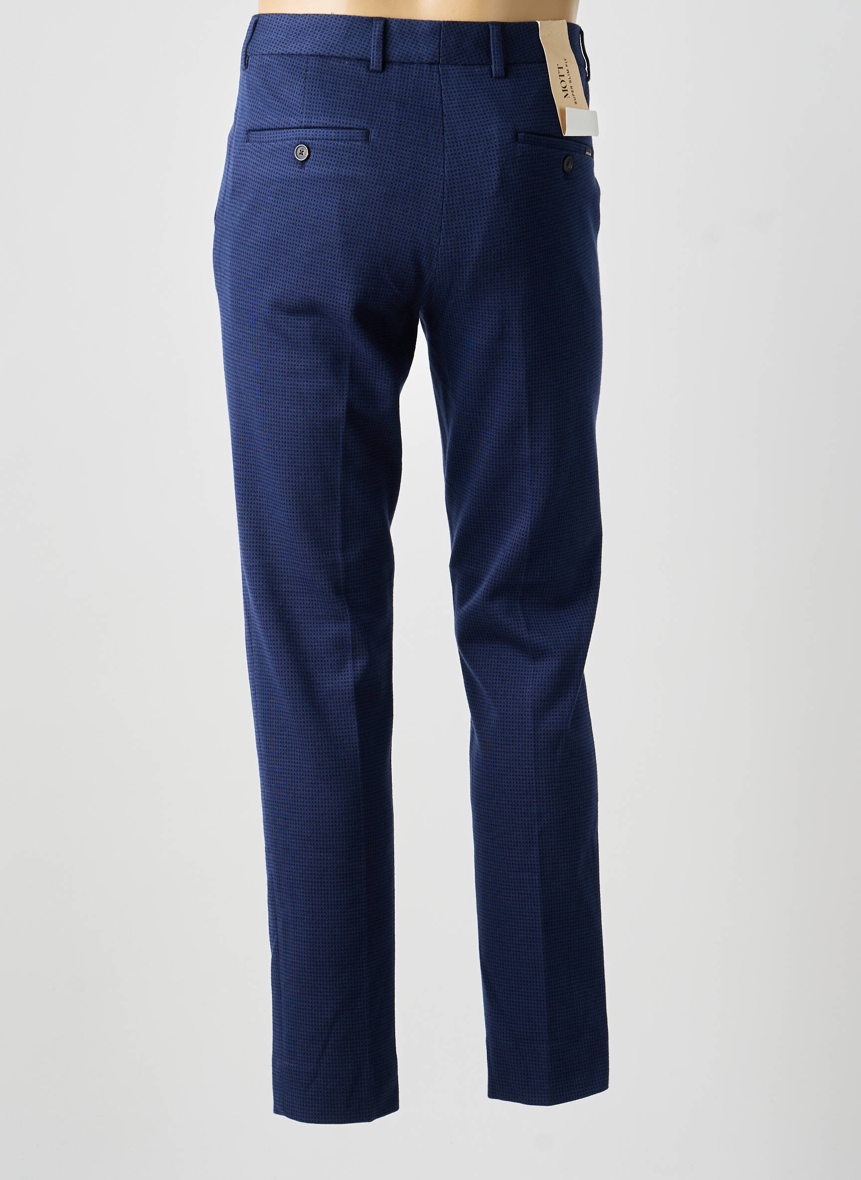 Pantalon chino elasticitate mărime normală albastru SCOTCH & SODA bărbat