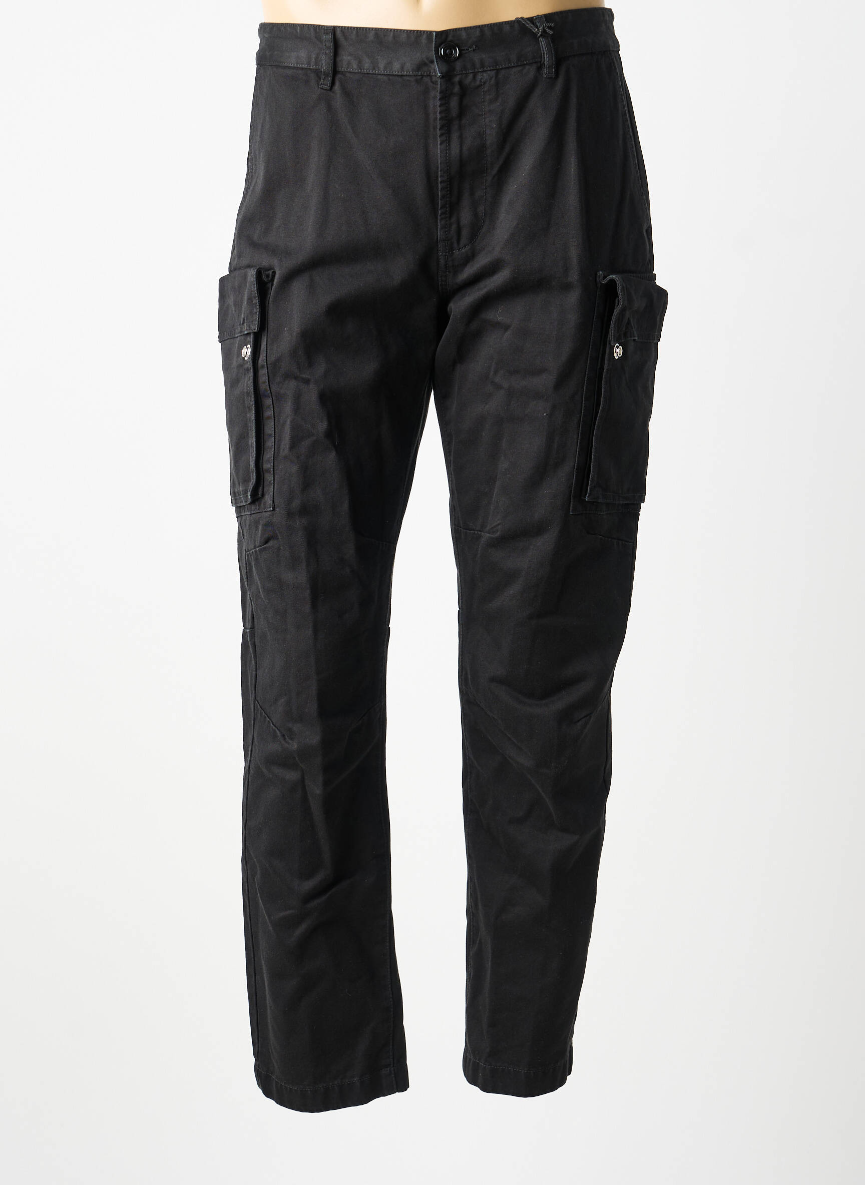 Pantalon cargo buzunare mărime normală negru DIESEL bărbat