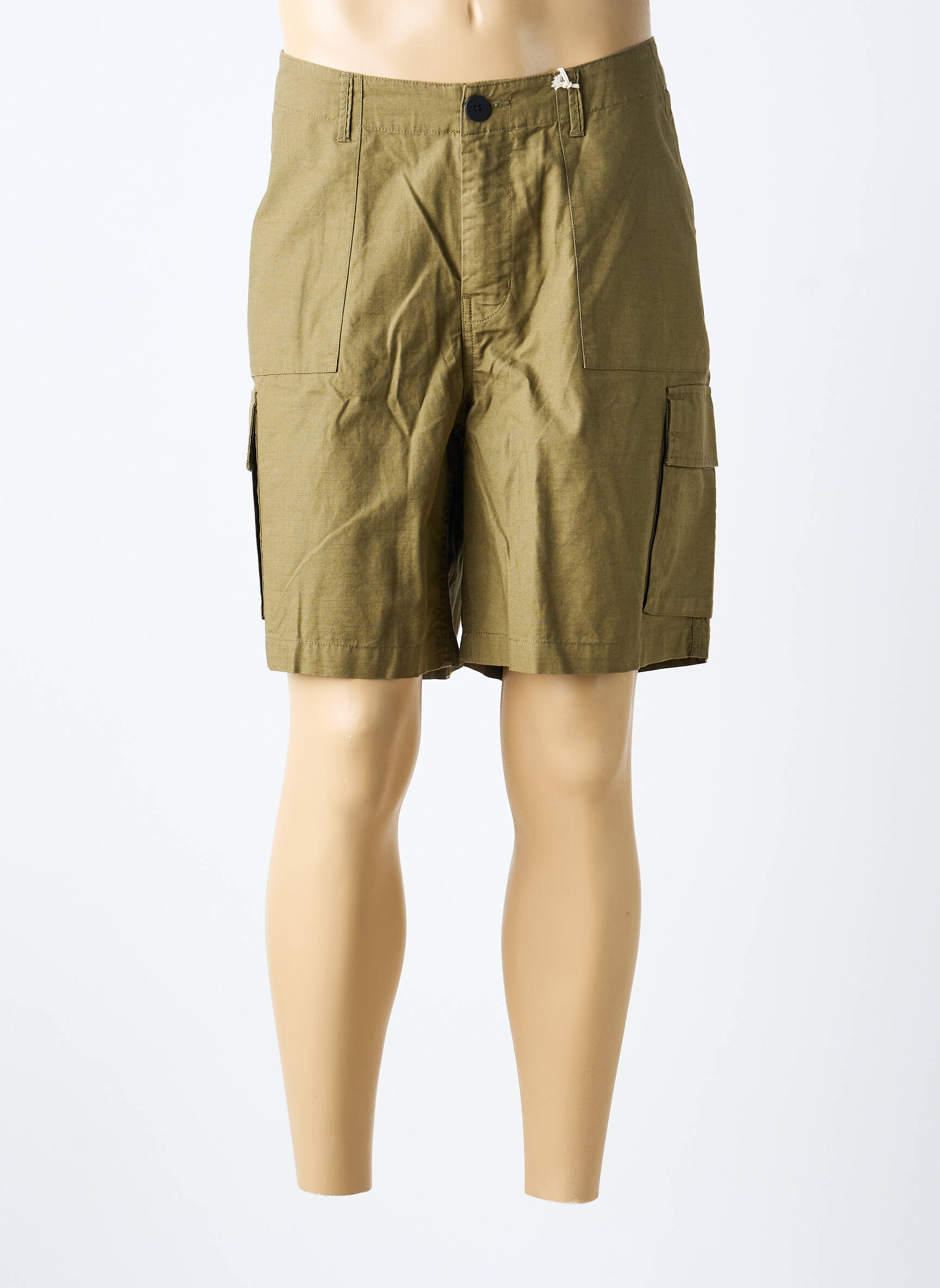 Bermudă croială dreaptă mărime normală verde KNOWLEDGE COTTON APPAREL bărbat
