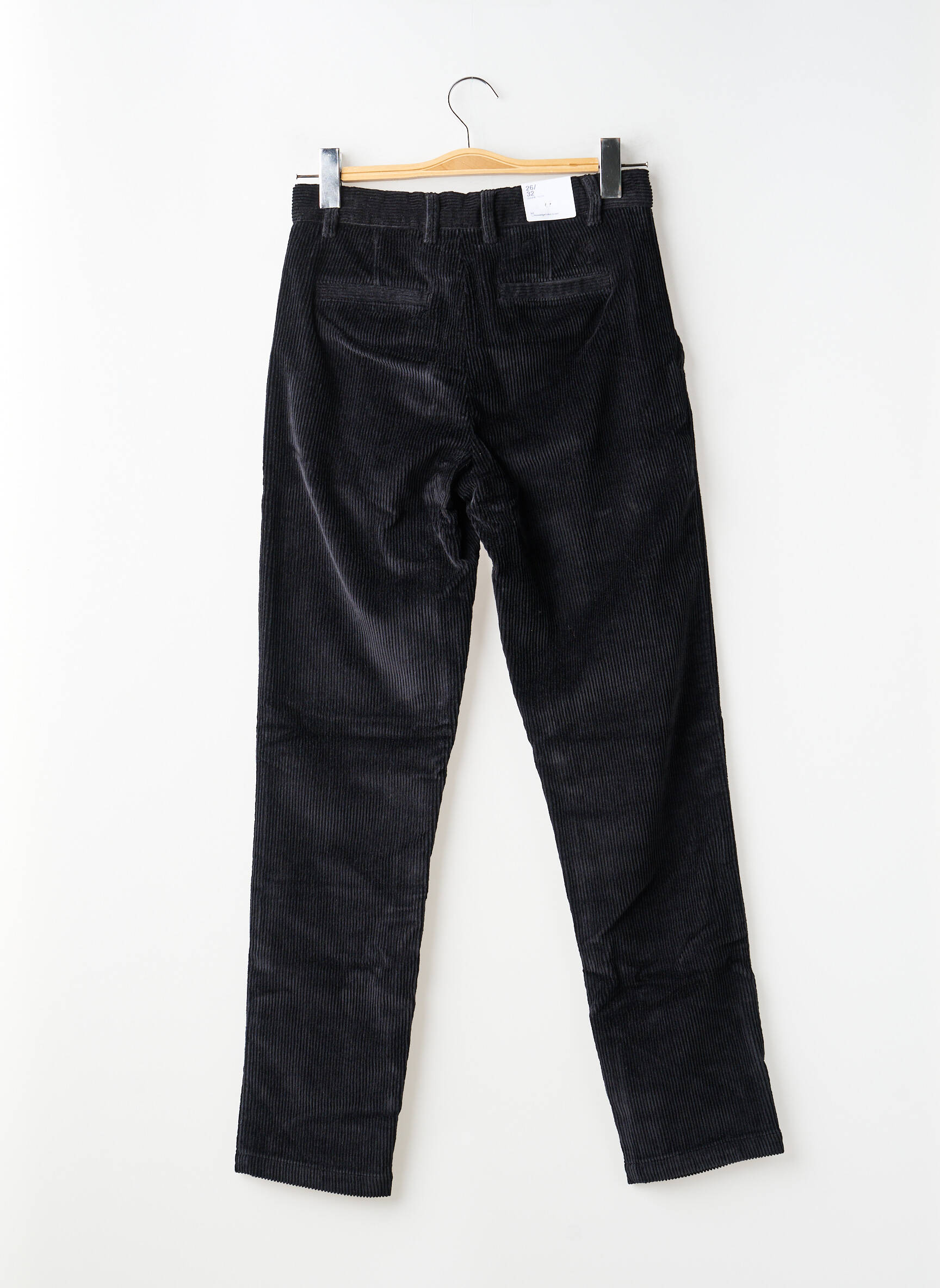 Pantalon chino buzunare mărime normală negru KNOWLEDGE COTTON APPAREL bărbat