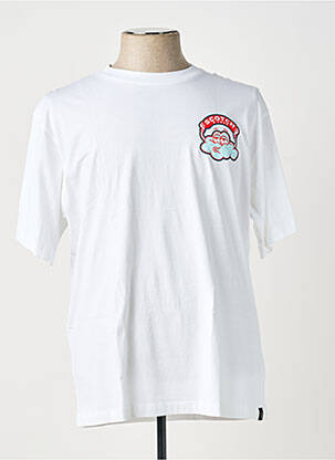 Tricou croială dreaptă mâneci scurte alb SCOTCH & SODA bărbat