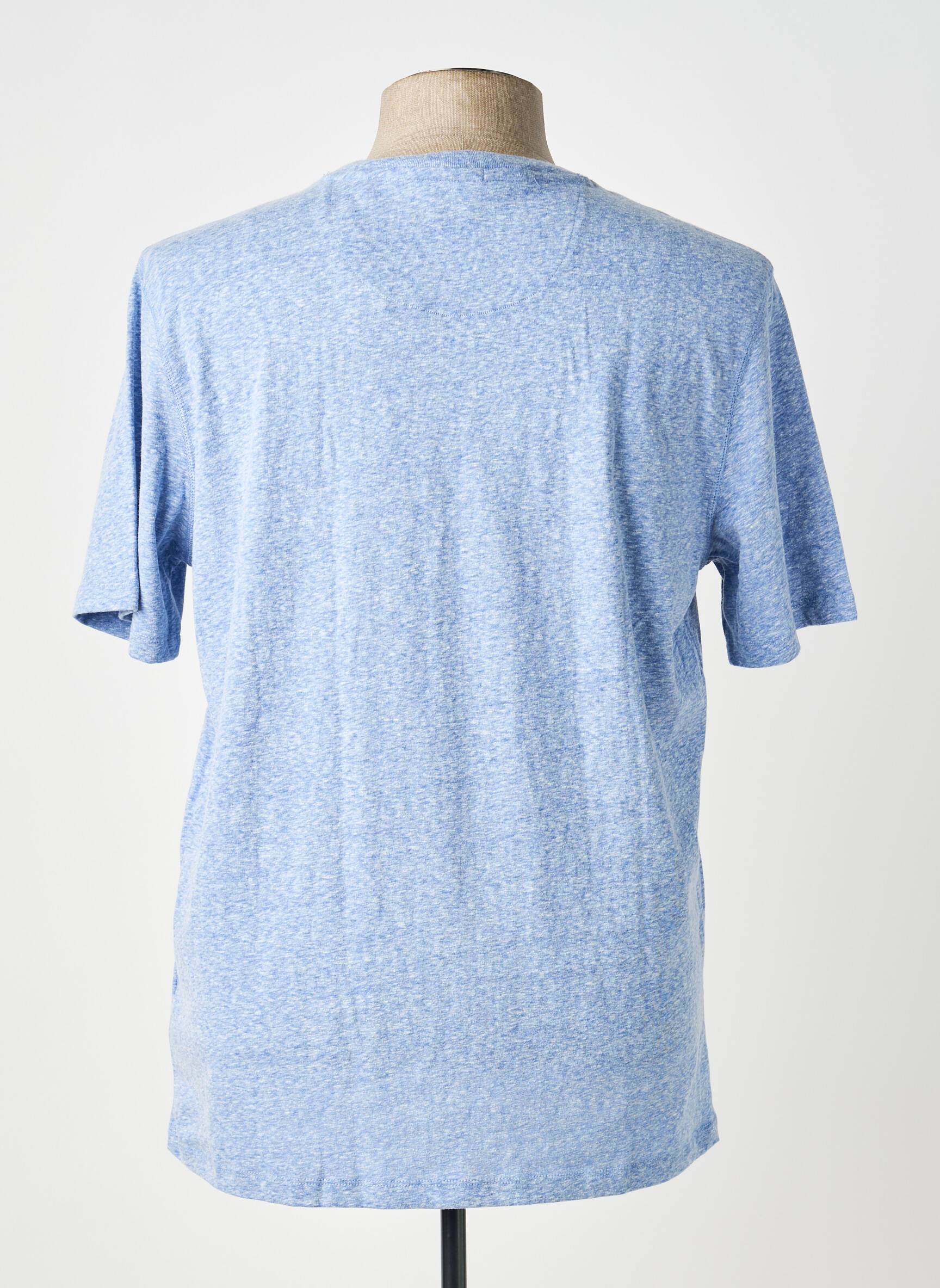 Tricou croială cambrată mâneci scurte albastru SCOTCH & SODA bărbat