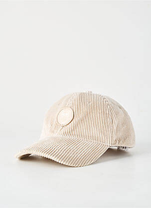Șapcă broderie bej KNOWLEDGE COTTON APPAREL bărbat