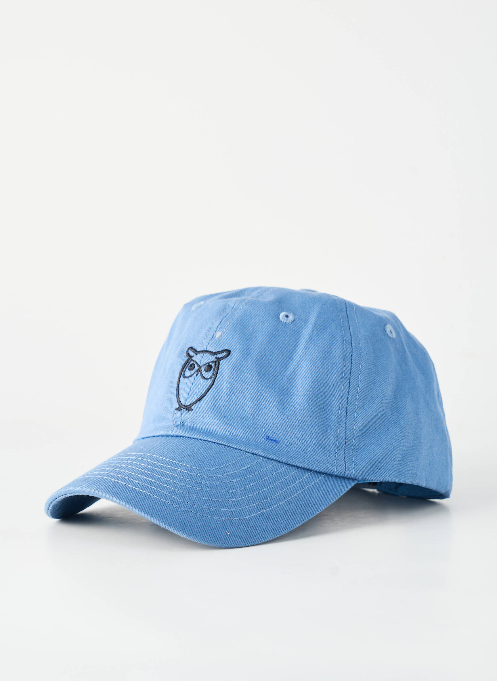 Șapcă broderie albastru KNOWLEDGE COTTON APPAREL bărbat