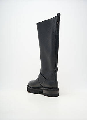 Cizme material neted toc de 4 la 6 cm negru FREE LANCE femeie