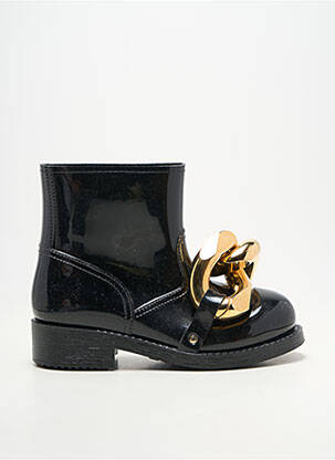 Botine/ghete material neted toc de 4 la 6 cm negru JWANDERSON femeie