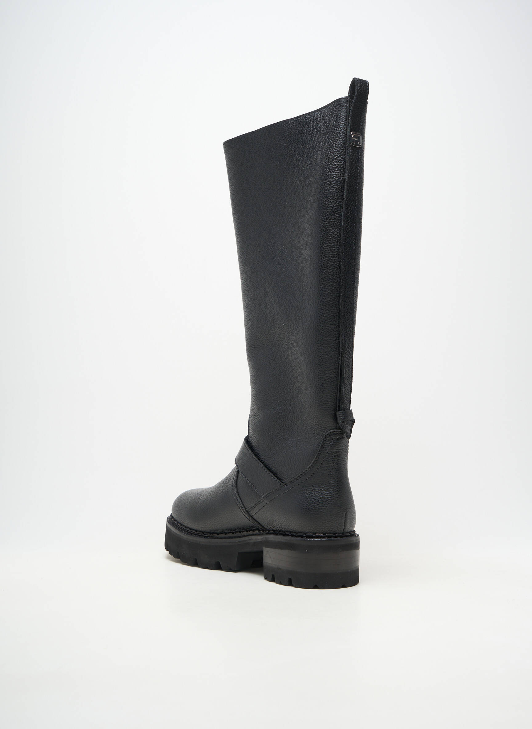 Cizme material neted toc de 4 la 6 cm negru FREE LANCE femeie