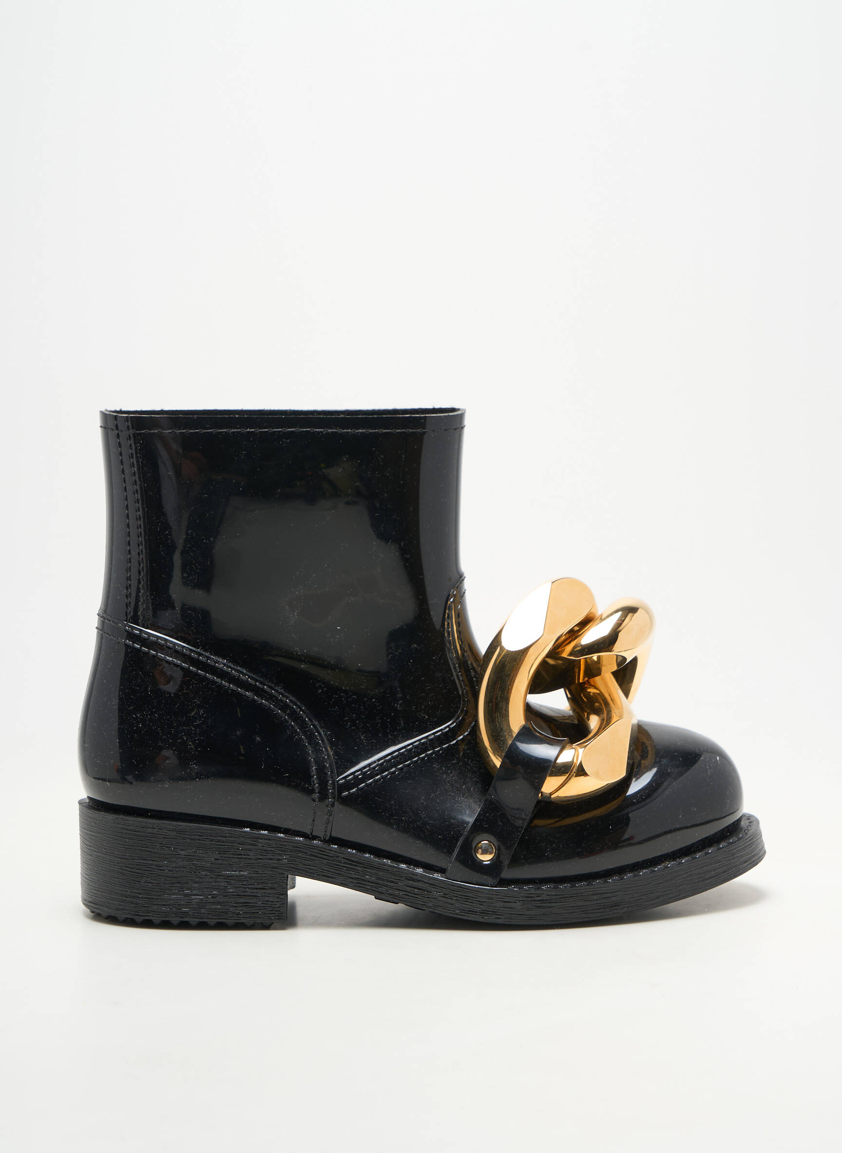 Botine/ghete material neted toc de 4 la 6 cm negru JWANDERSON femeie