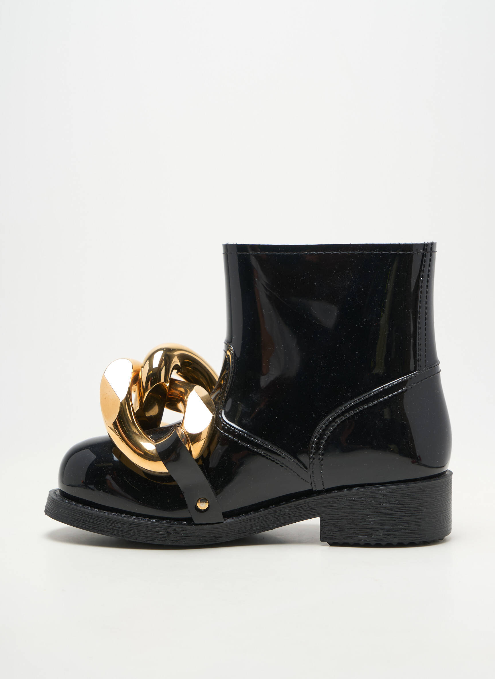 Botine/ghete material neted toc de 4 la 6 cm negru JWANDERSON femeie