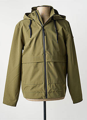 Parka mâneci lungi cu glugă verde TANTÄ bărbat