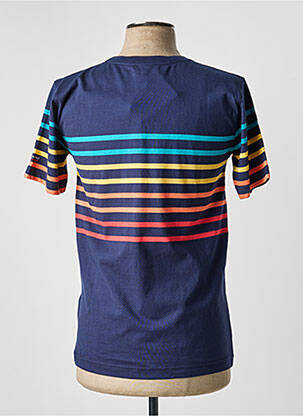 Tricou croială cambrată mâneci scurte albastru ARMOR LUX bărbat
