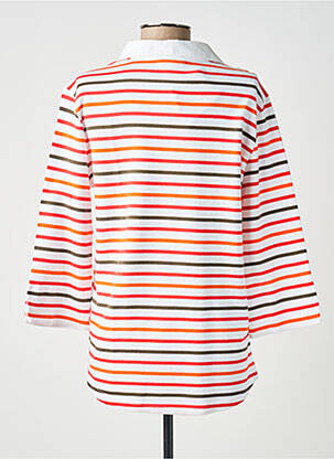 Polo mâneci 3/4 mâneci 3/4 portocalie ARMOR LUX femeie