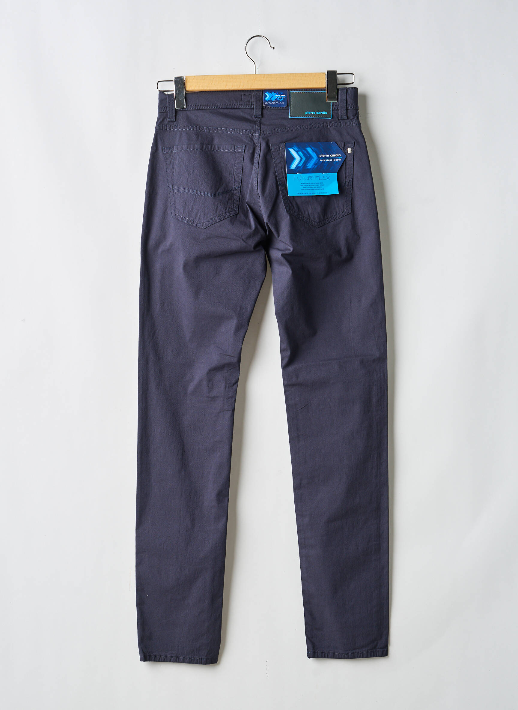 Pantalon slim elasticitate mărime normală albastru PIONEER bărbat