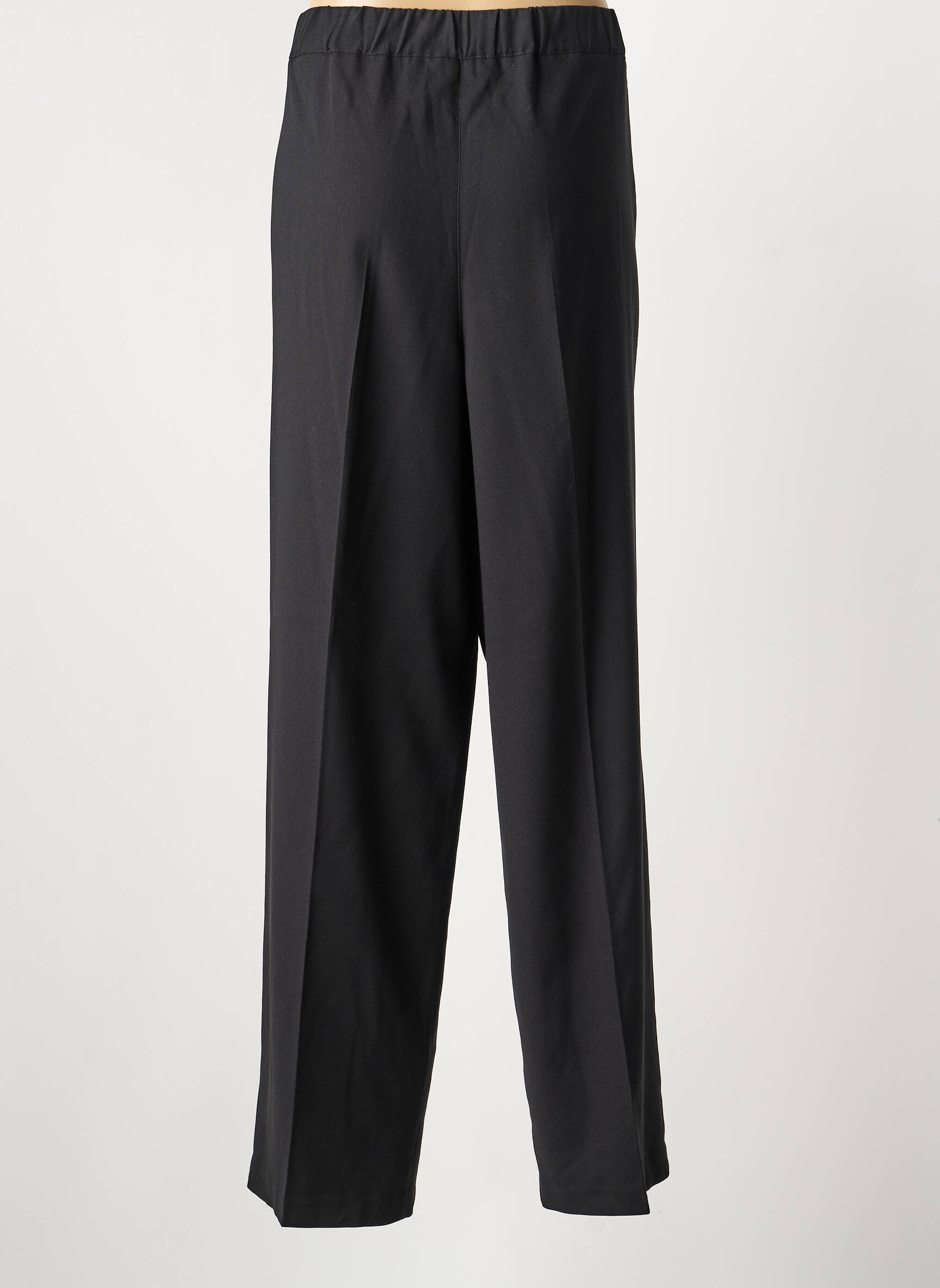 Pantalon drept elasticitate mărime normală negru JULIE GUERLANDE femeie
