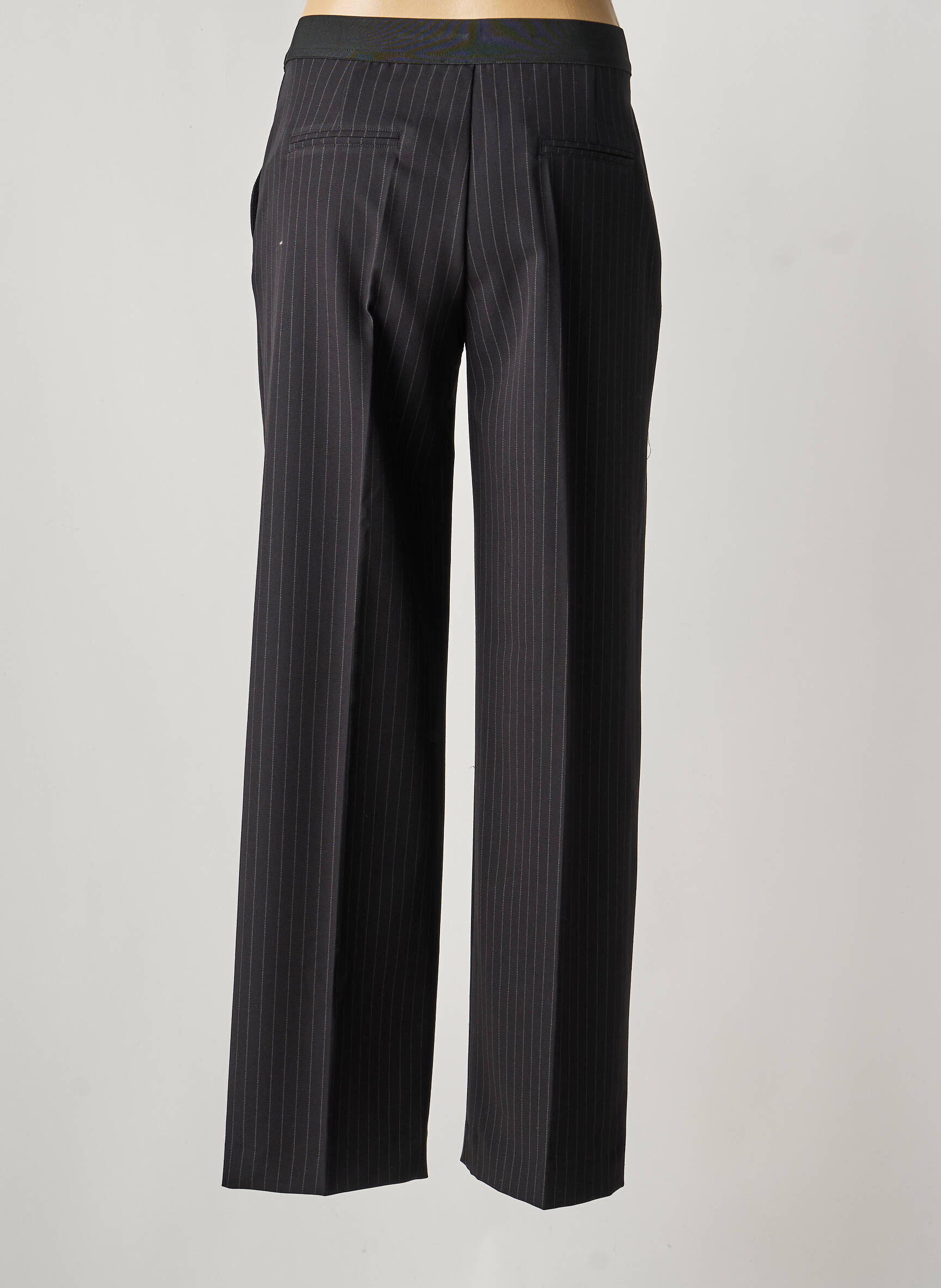 Pantalon drept elasticitate mărime normală negru SIGNE NATURE femeie