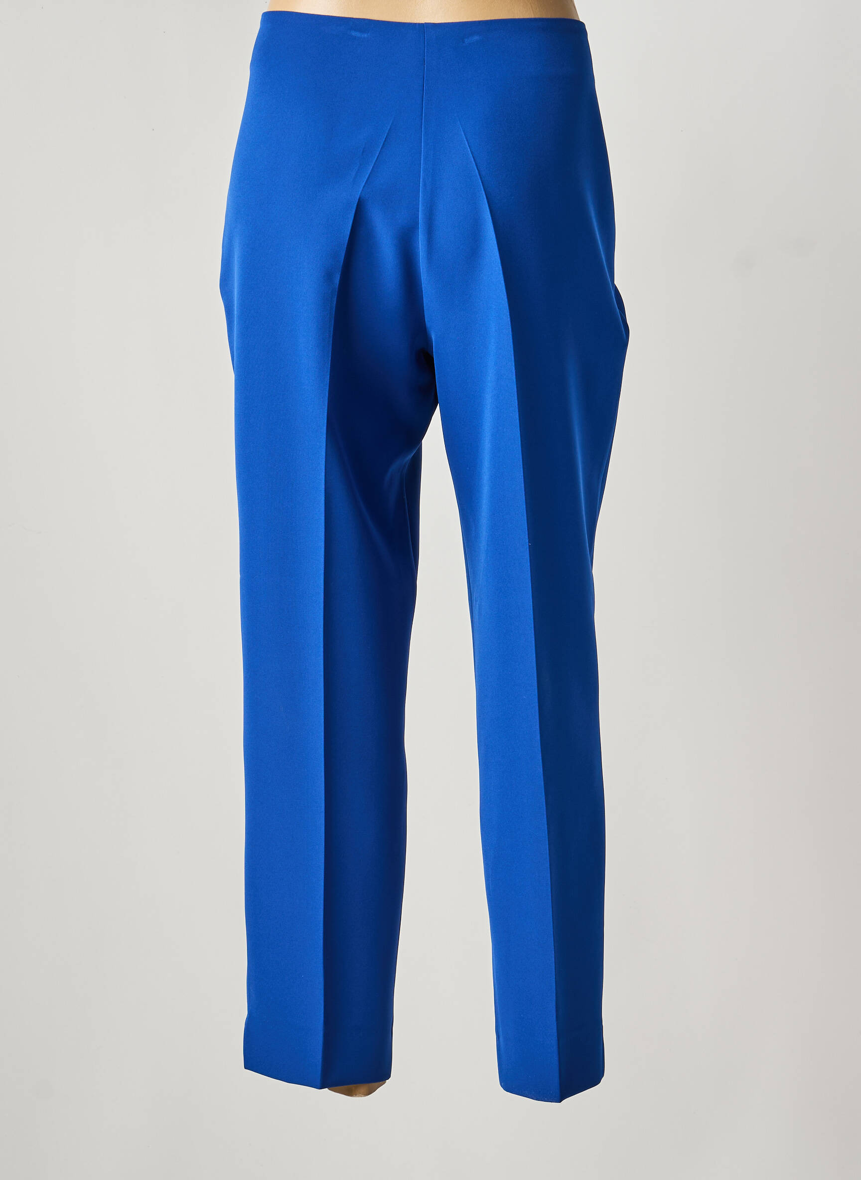 Pantalon drept elasticitate mărime normală albastru ESTEL COLLECTION femeie