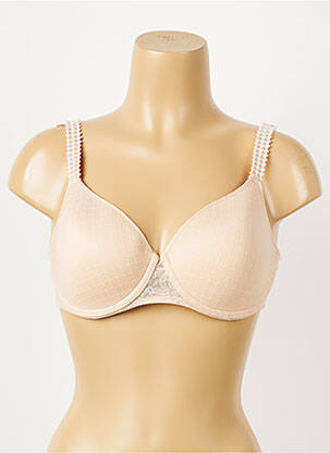 Sutien broderie top sutien modelat culoare piersică CHANTELLE femeie