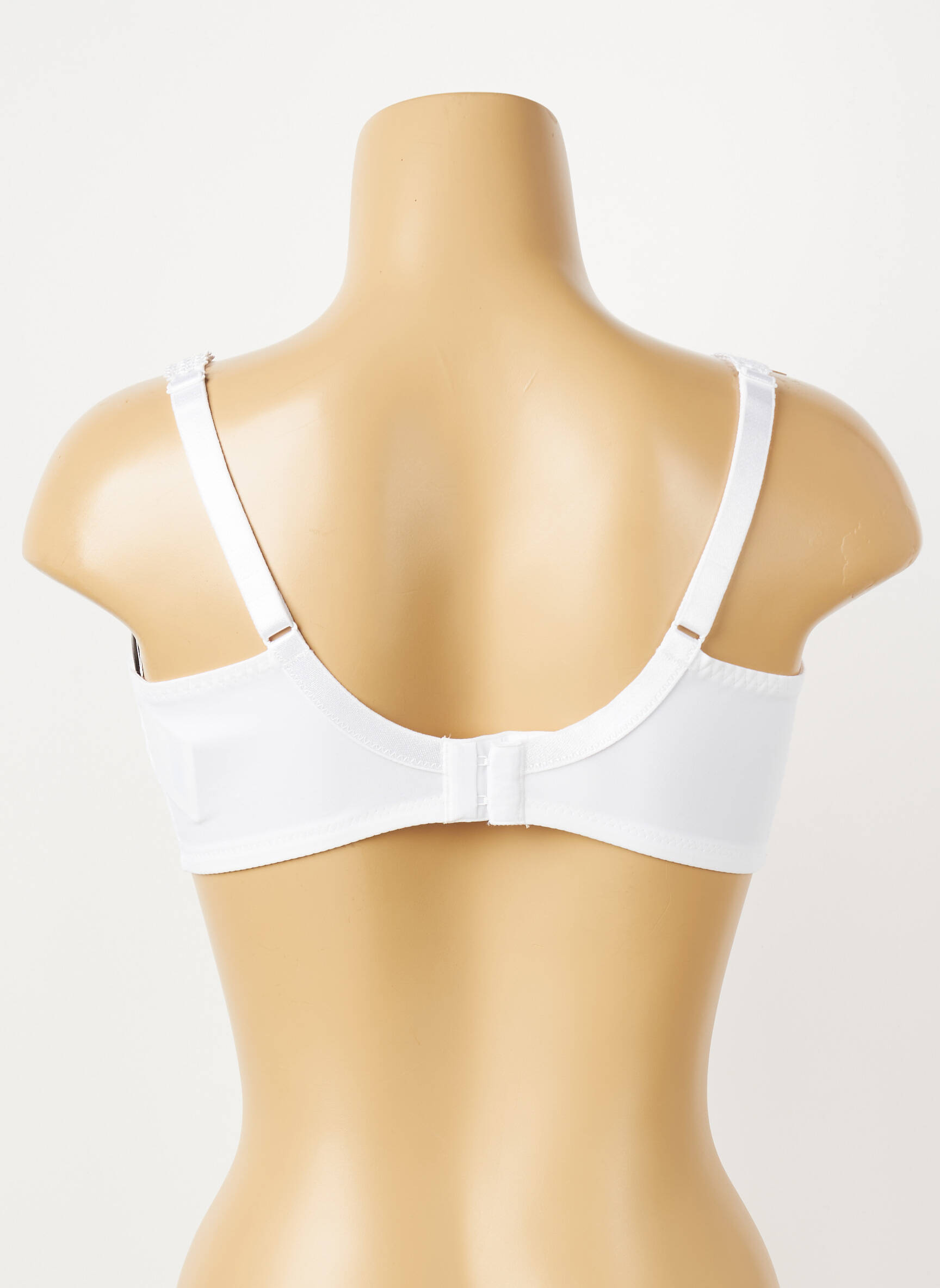 Sutien broderie sutien cupe întregi cu decolteu înalt alb CHANTELLE femeie