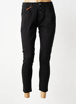 Blugi cu croială slim țesătură brută mărime normală negru VERO MODA femeie