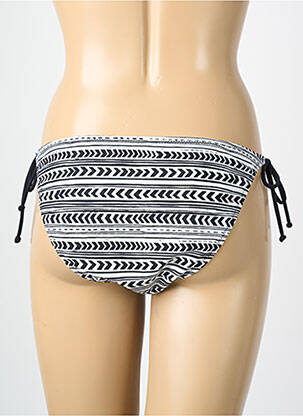 Chiloți de baie imprimeu fantezie bikini negru VERO MODA femeie