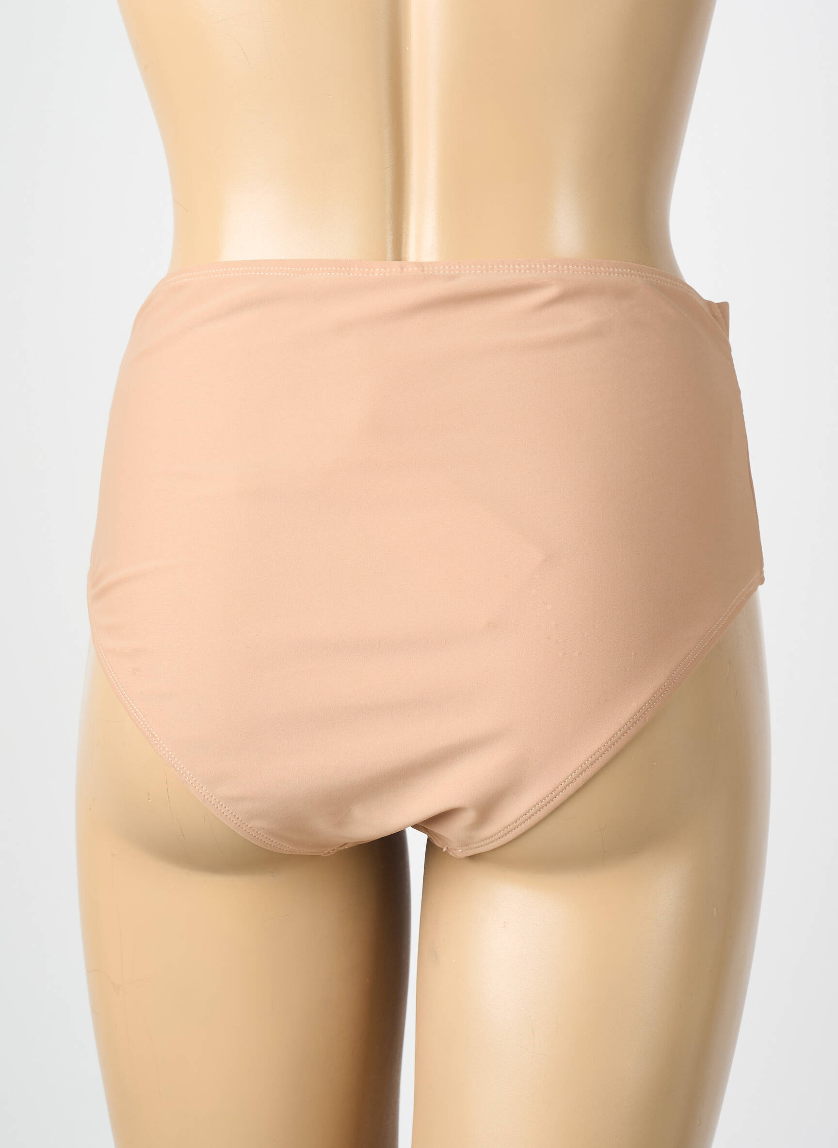 Chiloți de baie efect material satinat chiloți bej VERO MODA femeie