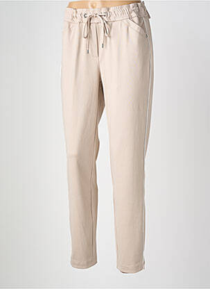 Pantalon slim talie elastică mărime normală bej CECIL femeie