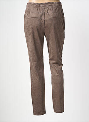 Pantalon drept elasticitate mărime normală maro ZHRILL femeie