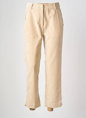 Pantalon 7/8 elasticitate mărime normală bej SURKANA femeie
