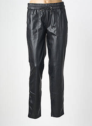 Pantalon slim talie elastică mărime normală negru CECIL femeie