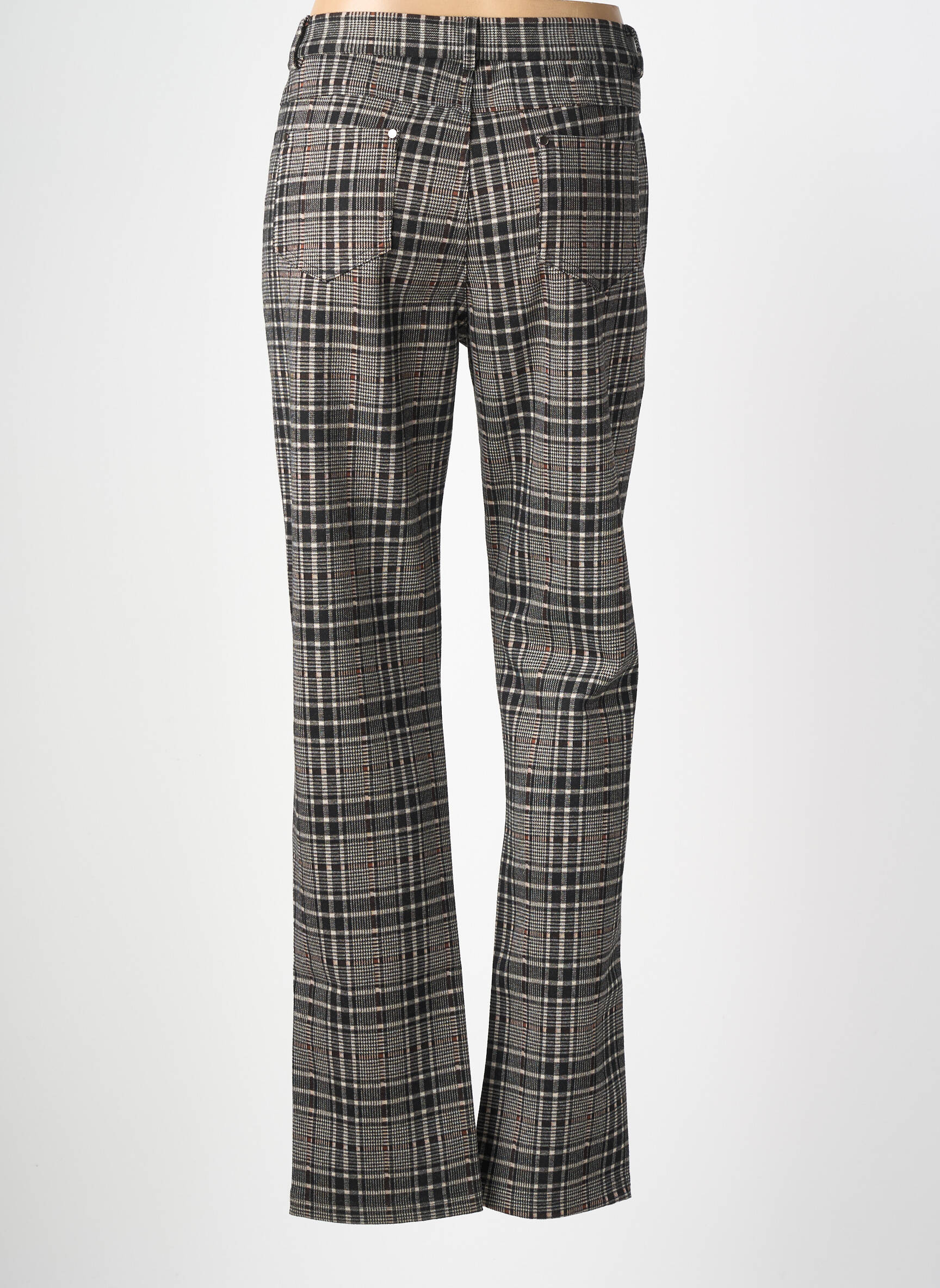 Pantalon drept elasticitate mărime normală gri TINTA femeie