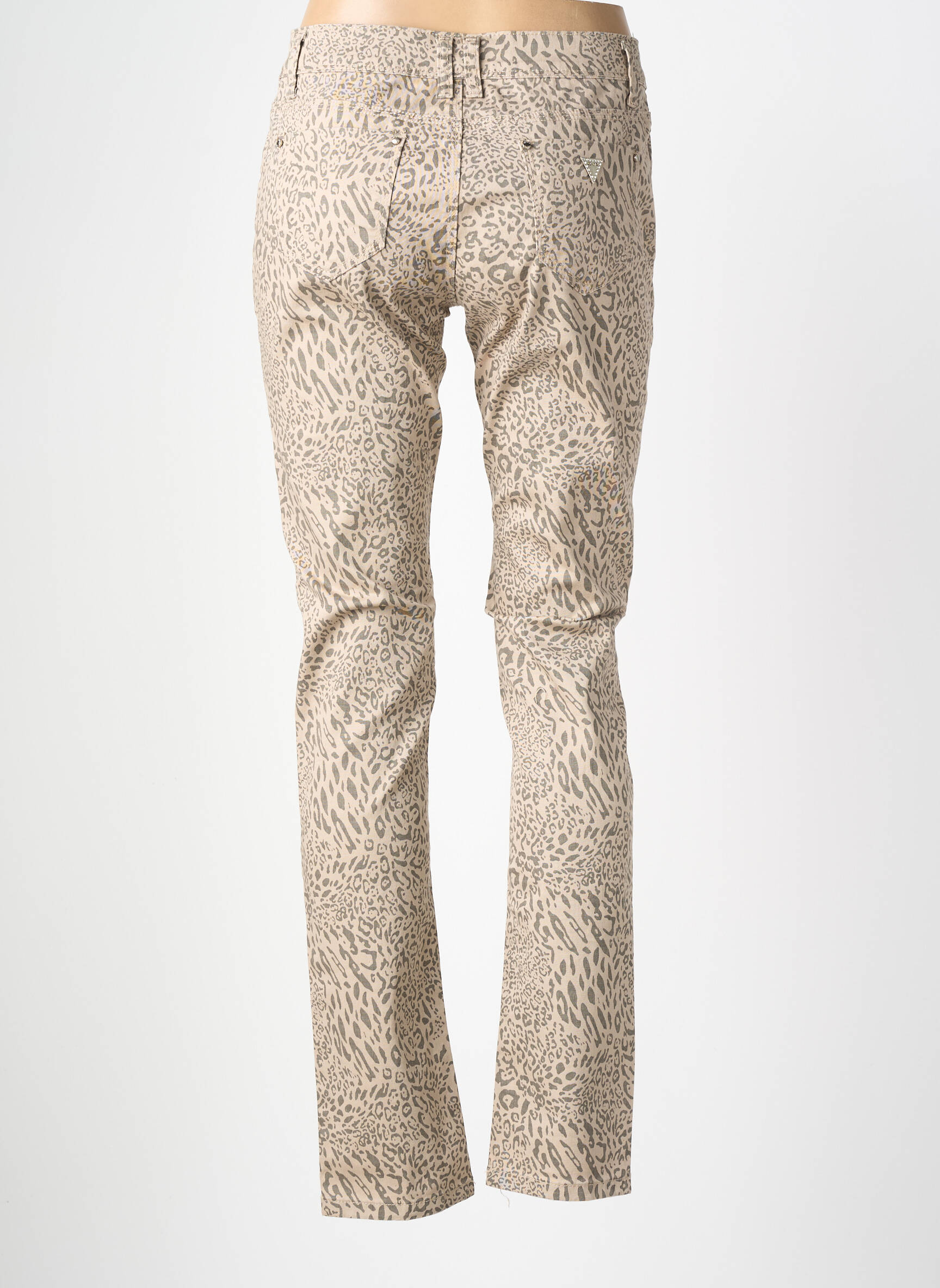 Pantalon drept elasticitate mărime normală maro ONADO femeie
