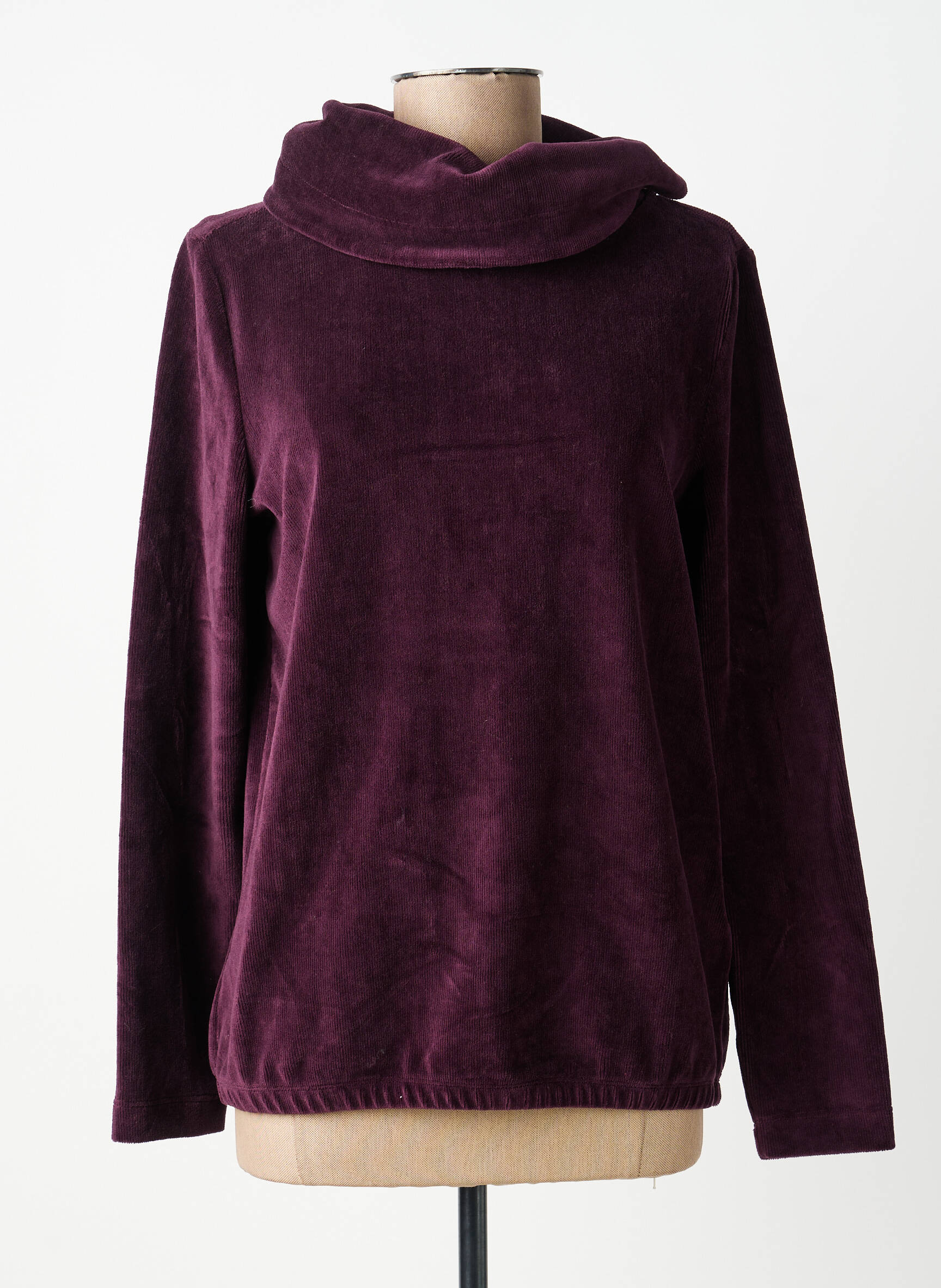 Hanorac elasticitate mâneci lungi violet CECIL femeie
