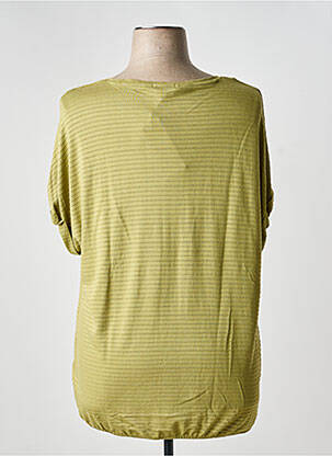 Tricou mâneci 3/4 mâneci 3/4 verde TOM TAILOR femeie