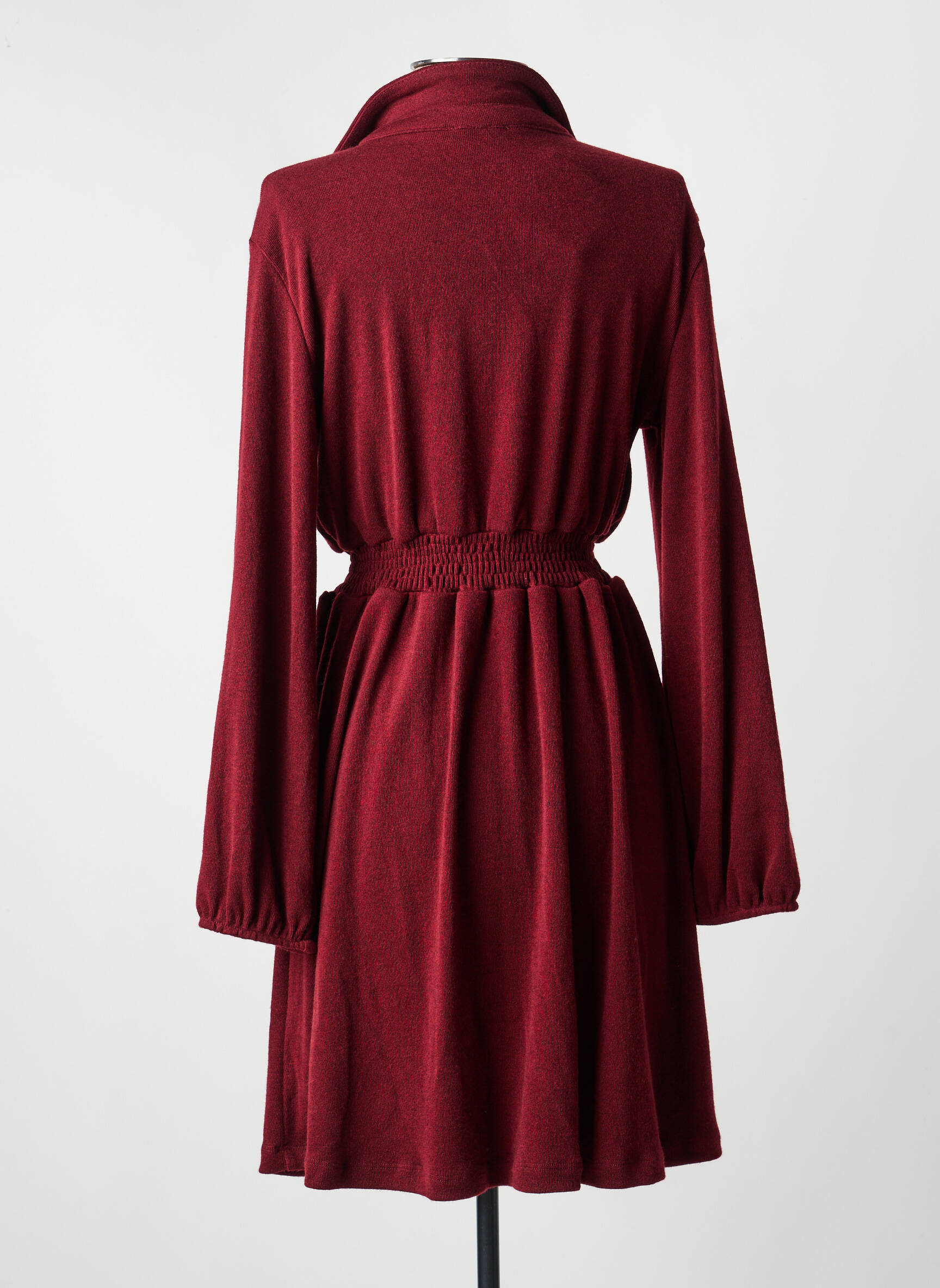 Rochie midi mâneci lungi mâneci lungi roșu EGO femeie