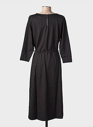 Rochie midi mâneci 3/4 mâneci 3/4 negru KING LOUIE femeie