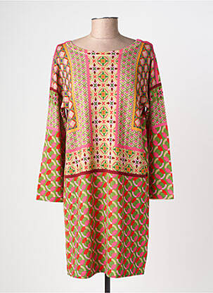 Rochie pulover elasticitate mâneci lungi roz JEI'S BY LETIZIA DENARO femeie