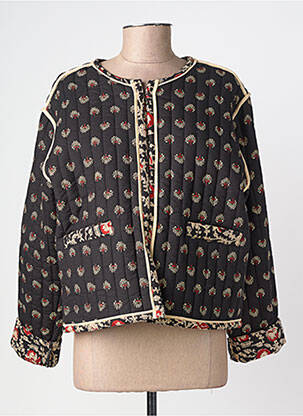 Jachete casual guler rotund negru MKT STUDIO femeie