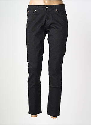 Blugi cu croială slim elasticitate mărime normală negru MKT STUDIO femeie