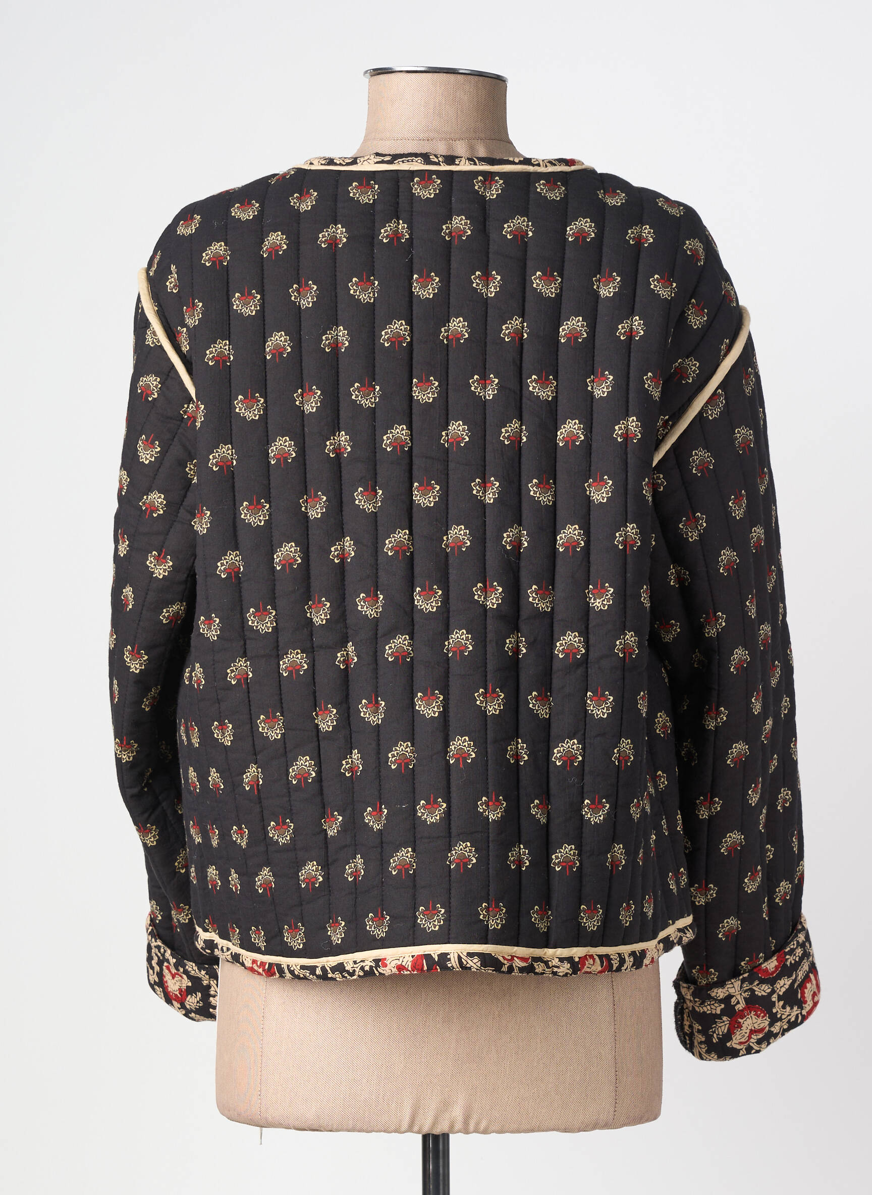 Jachete casual guler rotund negru MKT STUDIO femeie